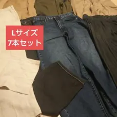 GERRY UNIQLO GU等多数 麻リネン100%も含む パンツ Lサイズのサムネイル
