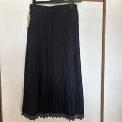 プリーツスカート Lサイズ 伸縮性ウエスト