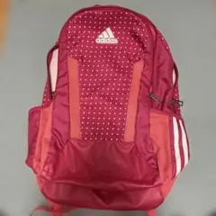 adidas ピンク ドット柄 リュック