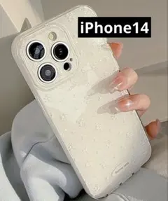 【新品未使用】iPhone14ケース グリッターのサムネイル