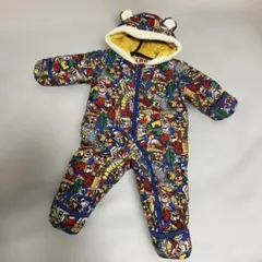 【年末年始値下げ】LBC ジャンプスーツ　スノーウエア　80サイズ　クマ耳