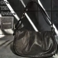 00s SAZABY Leather ショルダーバッグ ワンショルダー 本革のサムネイル