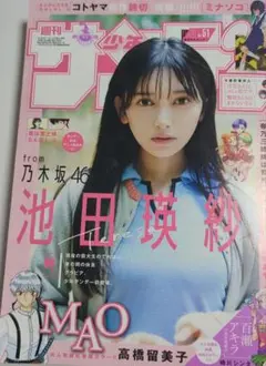 週刊少年サンデー 2024年51号 池田瑛紗 乃木坂46 - メルカリ