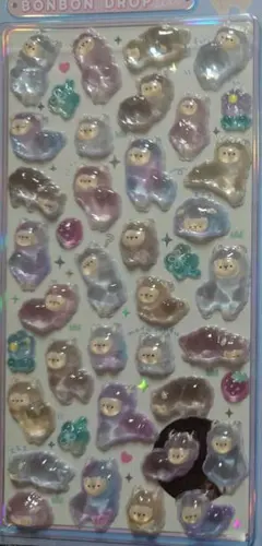 ボンボンドロップ キャラクターシール 　クーリア　1シート