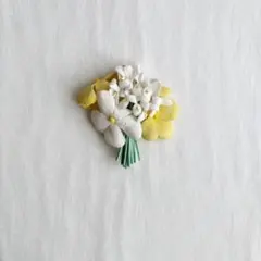 はやぶさ様 リクエスト 3点 まとめ商品　ハンドメイドコサージュブローチ