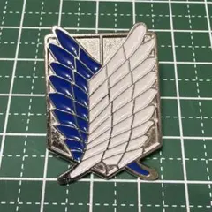 【新品・未使用】進撃の巨人 調査兵団 ピンバッジ
