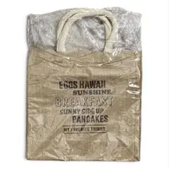 Eggs’n Things エッグスンシングス ジュートバッグ 麻 トート未使用