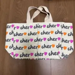 cher ハートプリント ミニトートバッグのサムネイル
