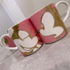 Francfranc Disney マグカップ　ミッキー　ミニー　ペアマグカップ