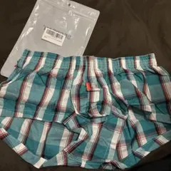 SEOBEAN チェック柄トランクス Mサイズ
