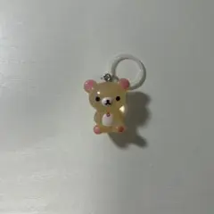 リラックマ クリアマスコットチャーム めじるしアクセサリー