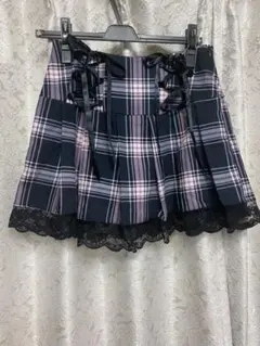 制服 スカート レディース ミニスカート  プリーツ チェック柄 ハイウェスト