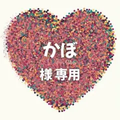 かぼ 様　専用ページ