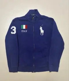 極希少 90s Ralph Lauren 短丈 ジップパーカー y2k swag - メルカリ