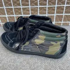 送料無料！Supreme×VANS/シュプリーム×バンズ カモフラ柄　スニーカー