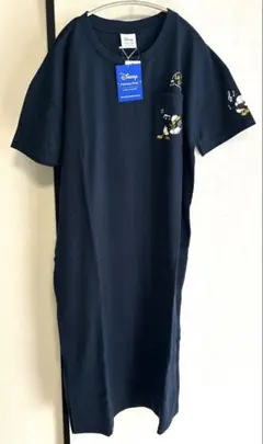 Belle Maison ディズニーコラボ　Tシャツワンピース　ドナルド　タグ付のサムネイル