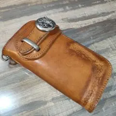 【貴重な焼印．美品】アルズニ　ALZUNI　　焼印入りレザー