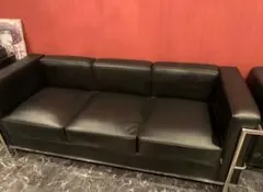 【送料込】ル・コルビジェ LC2 3P ソファ