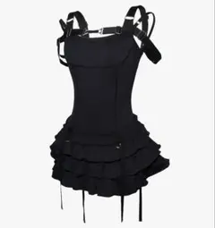 theredthread belted tiered dress mini - メルカリ