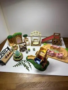 シルバニア　お外セットおまとめ