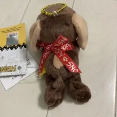 新品未使用タグ付き　スヌーピー ロゴ入りリボンマスコットBC Ver.4