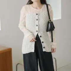 ニットビスチェ