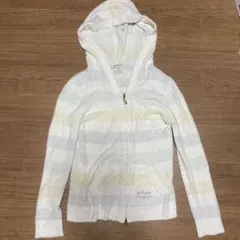 【美品】gelato pique フード付きルームウェア ホワイト