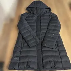 即購入◎LACOSTE ブラック ダウンジャケット フード付き！