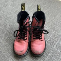 Dr.Martens ドクターマーチン キッズブーツ ピンク UK11 傷ありのサムネイル