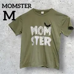 MOMSTER 【M】オリーブグリーン Tシャツ
