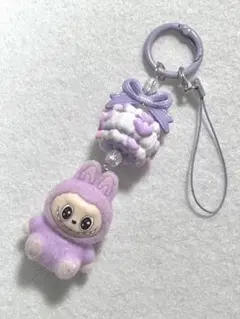 ラブブキャラクター キーホルダー＆ストラップ2way