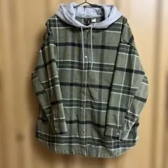 H&M チェック柄ジャケット Lサイズ