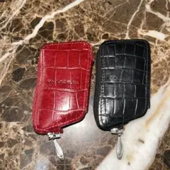 ROLEX ロレックス 4連キーケース グリーン コンピューター柄 箱付き