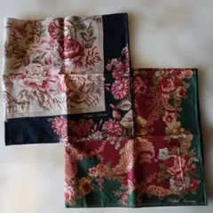 Ralph Lauren ラルフローレン ハンカチ 2枚セット　レディース