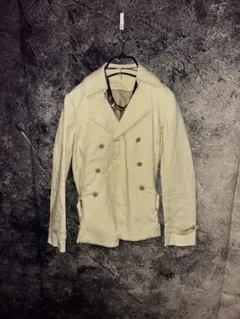 Y2K darkwear White Napoleon jacket 退廃 平成 - メルカリ