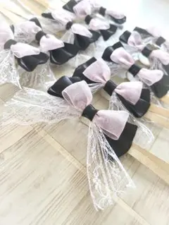 トリミングチョーカー☆ハンドメイド　リボン　犬リボン　dog