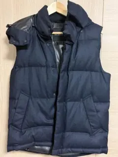 GREEN LABEL RELAXING ダウンベスト ネイビー