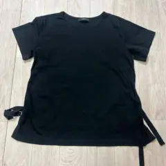 DIESEL サイドDリング付き 半袖Tシャツ ブラックのサムネイル