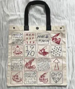 【Vivienne Westwood】トートバッグ　アングロマニア　白