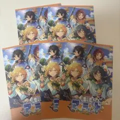 あんスタ　オフィスポスター風ポストカード　ニキ　なずな　真緒　零