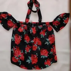 FOREVER21 オフショルダー　花柄トップスのサムネイル