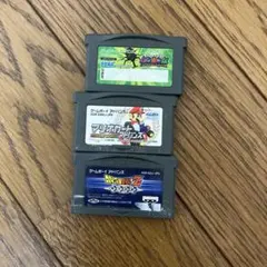 ゲームボーイアドバンスソフト3本セット