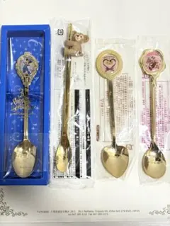 【新品未使用】ディズニー スーベニアスプーン 4本セットのサムネイル