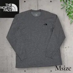 THE NORTH FACE バックスクエアロゴ長袖カットソー グレー Mサイズのサムネイル