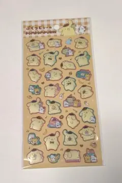 サンリオ ポムポムプリン ぷくっとシール