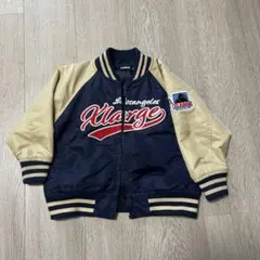 XLARGE キッズ ジャケット 100cm ネイビー/ベージュ