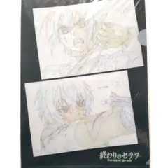 終わりのセラフ　原稿風アクリルアート　定期購読者　優一郎　ミカエラ 終わりのセラフ 原稿風アクリルアート 優一郎 ミカエラ アクリル