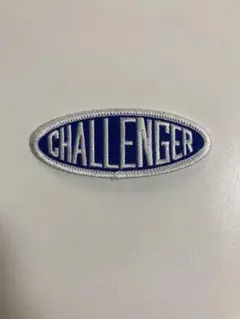 CHALLENGER チャレンジャー 刺繍 ワッペン ブルー - メルカリ