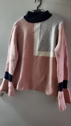 selec tMOCA(セレクトモカ)　トップス　ニット　セーター　袖フリル