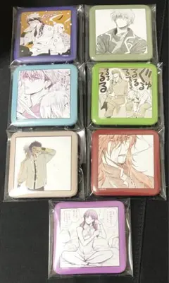 D.Gray-man Dグレ ましかく缶バッジ セット